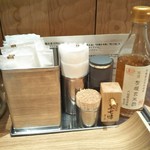 銀座 篝 - テーブルセット。