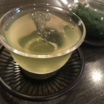 道盅庵 - 冷たい煎茶３煎目