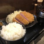 キセキ食堂 上尾店 - 「キセキ定食（カツ）」¥1000