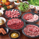国産牛焼肉くいどん - 満腹ファミリーセット