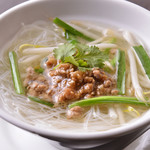 Rice flour soup rice noodles