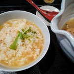 麺処 銀笹 - 残りの出汁で、鯛茶漬けに