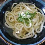 いりこぶ家 - かけうどん（小），かき揚げ