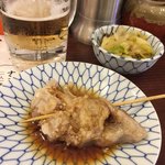 みそだれやきとり かんちゃん - バラ軟骨煮込み、希少部位の煮込みそれ以外は秘密です。