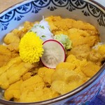 志のや - 「キラキラウニ丼」