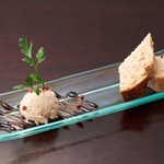 Homemade foie gras and liver mousse
