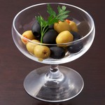 marinated olives