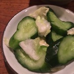 とんかつ かつせい - 漬物