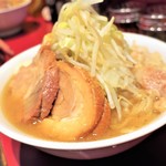 ラーメン二郎 - ＜参考＞大豚＋野菜ニンニクアブラ