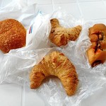 Echigo Kawaguchi Sabisu Eria No Borisen Furori Kafe - 購入したパン類