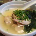 蕎麦ひら井 - 地ハマグリ酒蒸し