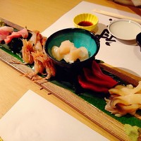 鮨 大照 - お刺身の長皿がステキ