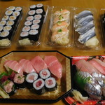 ちよだ鮨 - 料理写真:買い求めた品々
