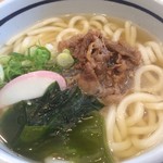 博多うどん よかよか - 博多うどん 肉入り