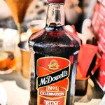 バンゲラズキッチン - McDowell's rum bottle￥９０００