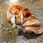 第三春美鮨 - 煮蛤　 ヤマトハマグリ　70g　桁曳き網漁　三重県桑名