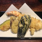 凡味 そばきり - 抜群の天ぷら、特に大海老