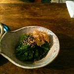 つるむらさきおひたし  ３００円  つるむらさき独特の香り。