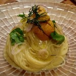 立飲・ビストロシン サンテ - ウニのカッペリーニ