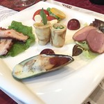 カフェレストラン  びすとろアン - 前菜別角度から