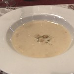 カフェレストラン  びすとろアン - 豆乳とコーンのスープ