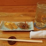 爽 - お通し＆ハイボール