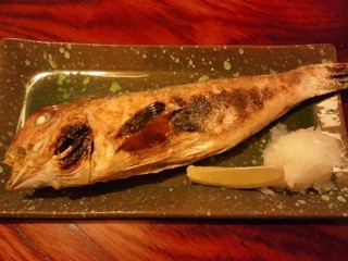 Matoi - 甘鯛塩焼き（1000円）おすすめメニューより。