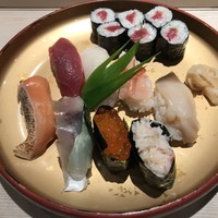 寿し心 なかむら - Ｃセット　1.5人前の基本のお寿司が最初に。