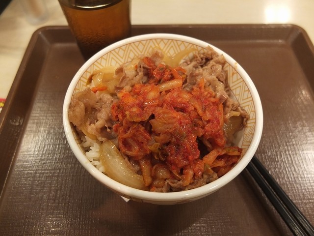 復活 キムチ牛丼 By シュミラン すき家 潮見店 潮見 牛丼 食べログ 復活 キムチ牛丼 By シュミラン すき家 潮見店 潮見 牛丼 食べログ