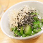 札幌ザンギ本舗 - オクラ塩昆布