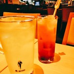 居心家 - ハイボールとカシスオレンジ