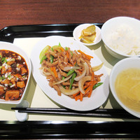 中国菜 feve.  - セレクトランチは麻婆豆腐+もう一品選択900円('18.6月下旬)
