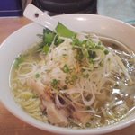 極麺 小次郎  - 塩ﾈｷﾞﾗｰﾒﾝ