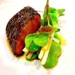 The Restaurant at Meadowood - GRILLED BEEF SPRING GARNISH