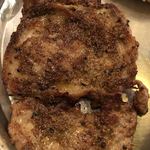 ビストロひつじや - ケージャンチキン。美味い！