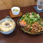 ジャム cafe 可鈴 - 今週の週替わりランチ(1,050円)
