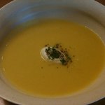 Le Pont - かぼちゃの冷製スープ（ランチセット）