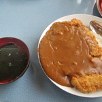 Kawamata Shokudou - カツカレーとスープ