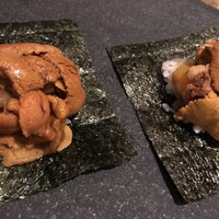 鉄板焼 摩天楼 東京スカイツリー・ソラマチ店 - 焼きウニ