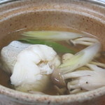 ホテル龍泉洞愛山 - 白身魚の鍋