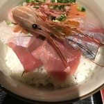 活魚 魚一 - ソ…さんの海鮮丼  1000円