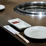 焼肉 大河 - セッティング