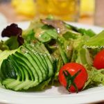 味のレストラン えびすや - とても美味しいサラダの自家製ドレッシング 1本700円