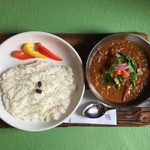 スプーンソング - チキンのサンバルカレー(1,000円)