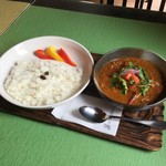 スプーンソング - チキンのサンバルカレー(1,000円)