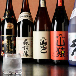 希少なプレミアム焼酎もご奉仕価格！