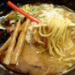 拉麺 札幌ばっち軒 - みそラーメン《麺》【Jun.2018】