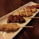 山口家 - 串焼き5本