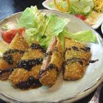 山口家 - ハムカツ