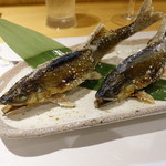 柳家錦 - ワタもしっかり入った美味しいアユでした